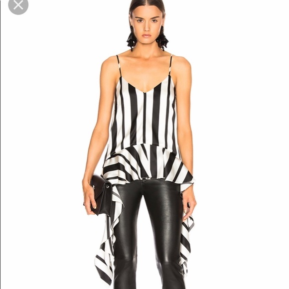 Caroline Constas Tops - Caroline Constas Bettina ruffle blouse